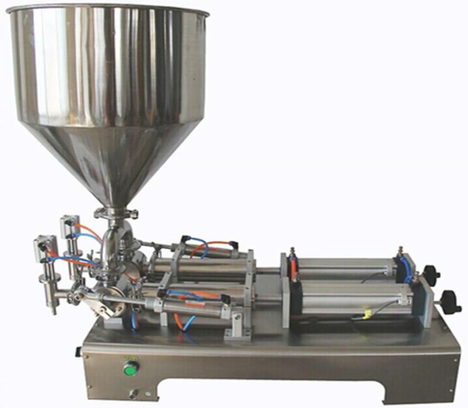 Double Head Pneumatic Paste Filling Machine Model PFM 1000D 1Kg