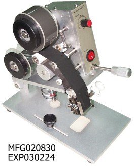 Manual Hot Foil Coder Model HFC 30 M