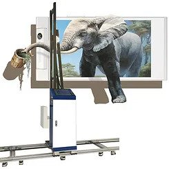 Automatic 3D Wall Printing Machine Model WPM 260