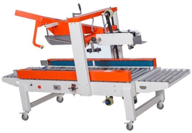 Auto Height Adjustable Pneumatic Carton Taping Machine Model FXA 6050
