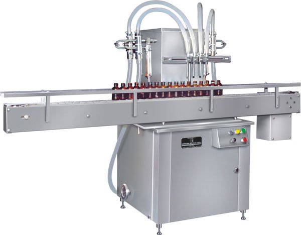 Automatic 4 Head Bottle Filling Machine Model AFM 100 4