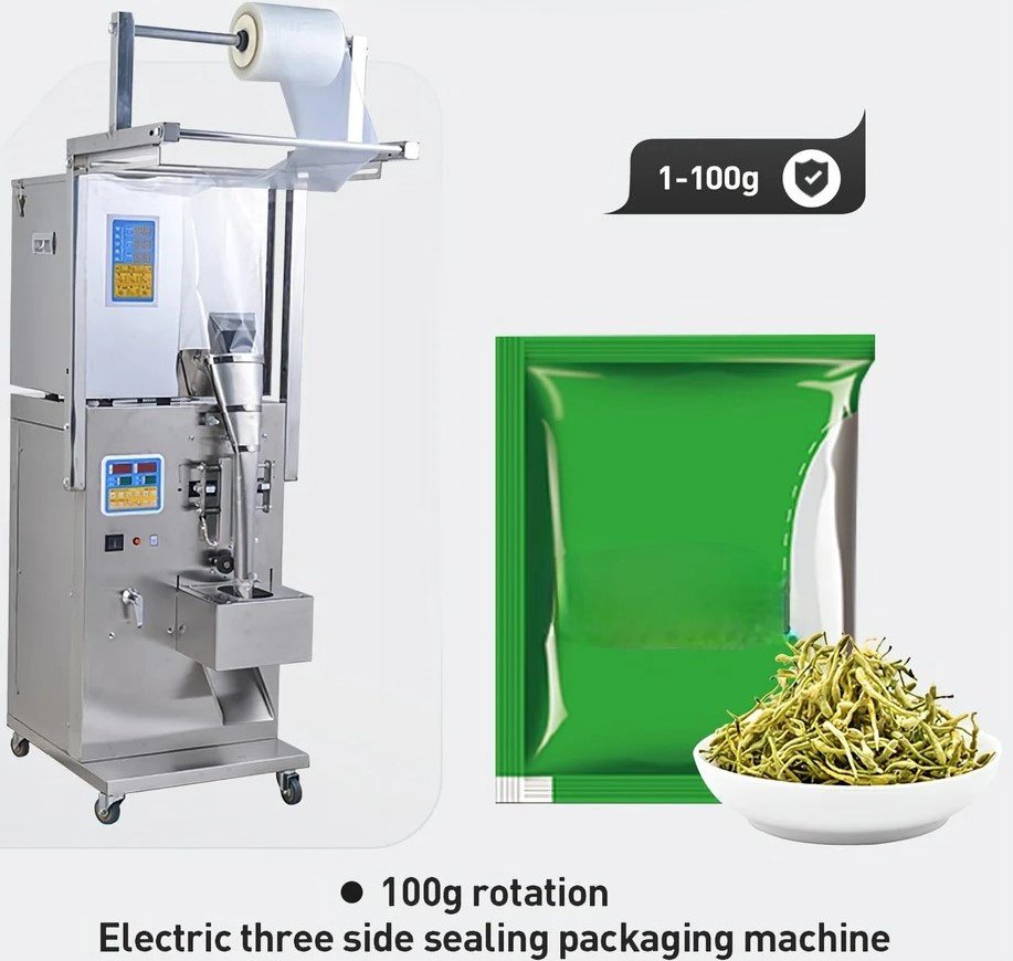 Counting Type Tablets and Pellets Packing FFS Machine Model FFS 100C 200mm