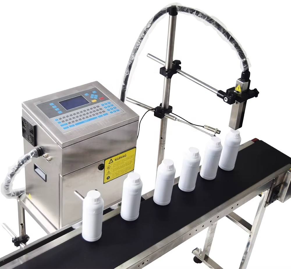 Low Cost On Line Industrial Continuous Ink Jet Printer CIJ Model IJP CIJ 700M