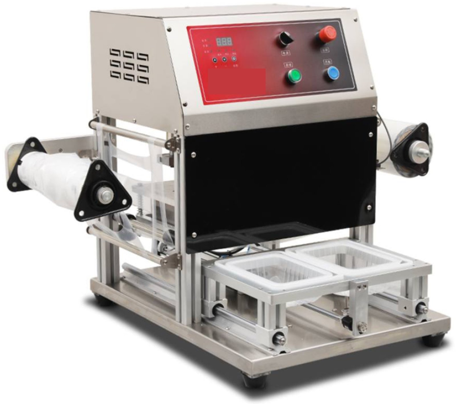 Table Top MAP Tray Sealing Machine Model AMS 260TM 140x190 mm x 2